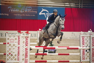 Dansk varmblod hingstekåring.
unghestemesterskab spring
Nøgleord: jennifer  fogh pedersen;kirkelodgaard's chasmin