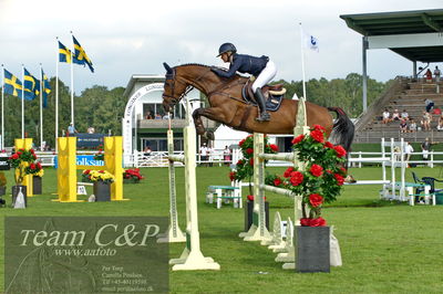 Showjumping
Kval till GP CSI3 Table A (238.2.1) 1.45m
Nøgleord: sissela smith;casemiro cc