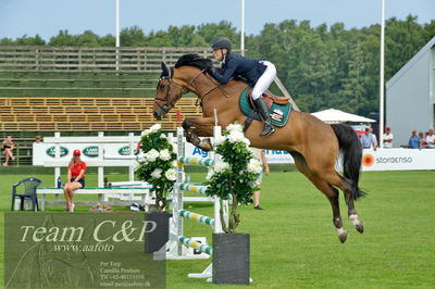 Showjumping
syvårs semifinale
Nøgleord: daisy pearson;onyx de royal horse