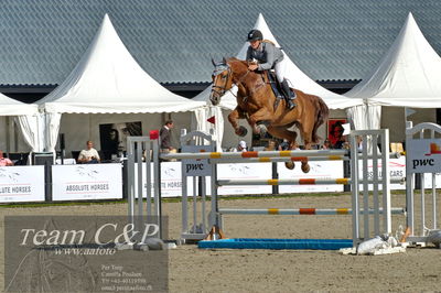Absolut horses
2. kval. og finale Agria DRF Mesterskab U25 - S1 + S2 Springning Heste
Nøgleord: simone  hansen scherff;happy girlina gph