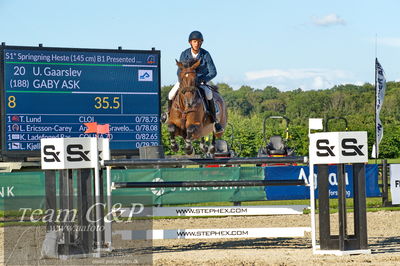 Absolut horses
S1 Springning Heste (145 cm) B1
Nøgleord: ulrich gaarslev;gaby ask