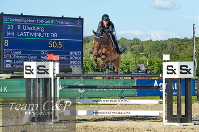 Absolut horses
S1 Springning Heste (145 cm) B1
Nøgleord: renee ulvsberg;last minute db