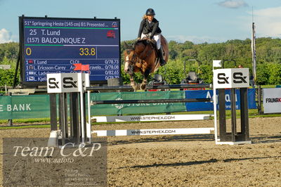Absolut horses
S1 Springning Heste (145 cm) B1
Nøgleord: tina lund;balounique z