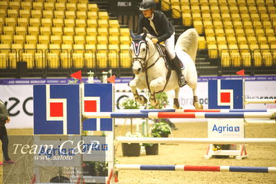 Jydske bank box
FEI Ponies Jumping Trophy GP (238.2.2a-GP) 1.30m
Nøgleord: milan morssinkhof;carrick 13