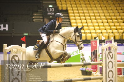 Jydske bank box
FEI Ponies Jumping Trophy GP (238.2.2a-GP) 1.30m
Nøgleord: coen williams;dun the business