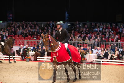 Dansk varmblod hingstekåring.
Nøgleord: alexander lundggard kjeldsen;up tp date;lap of honour