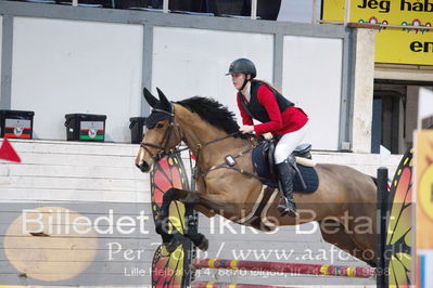 Fredericia Rideklub
Sprngstævne for hest
Nøgleord: karla harder;can't beat