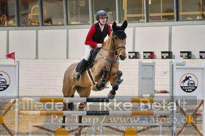 Fredericia Rideklub
Sprngstævne for hest
Nøgleord: karla harder;can't beat