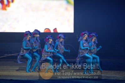 Dansk varmblod hingstekåring.
galashow
Nøgleord: havfrue dans