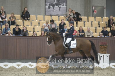 Dansk Rideforbunds Championats finaler 2018 dressur
Dansk Rideforbunds Championats finaler 2018
5 års præmie - 6års klassen
Nøgleord: emma ahlberg;vestervangs  garson