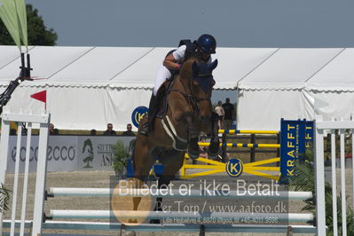 Csio3 two phsaes   140cm
Showjumping
Nøgleord: rikke haarstup kristensen;bøgegårdens graf-top