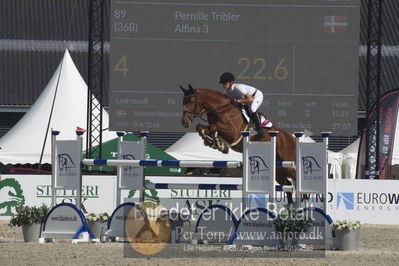 Csio3 two phsaes   140cm
Showjumping
Nøgleord: pernille tribler;alfina 3